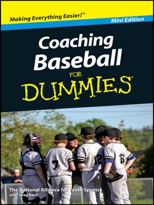 cover image of Coaching Baseball For Dummies